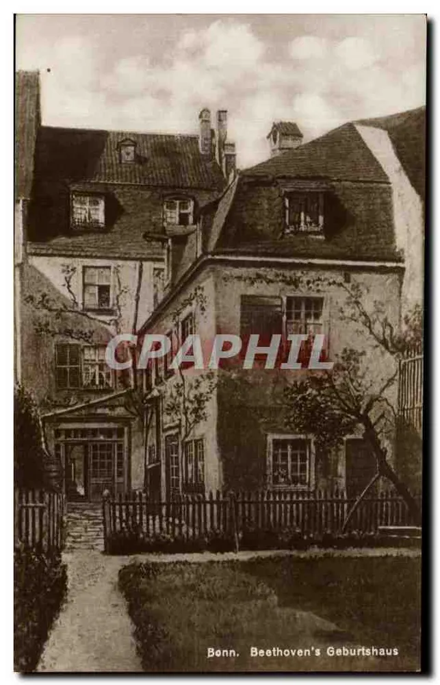 Bonn. Beethovens Geburtshaus — Geburtsort von Beethoven — Verlag Kunstverlag Wilhelm Kohler, Bonn, n° 243 - Vorderseite