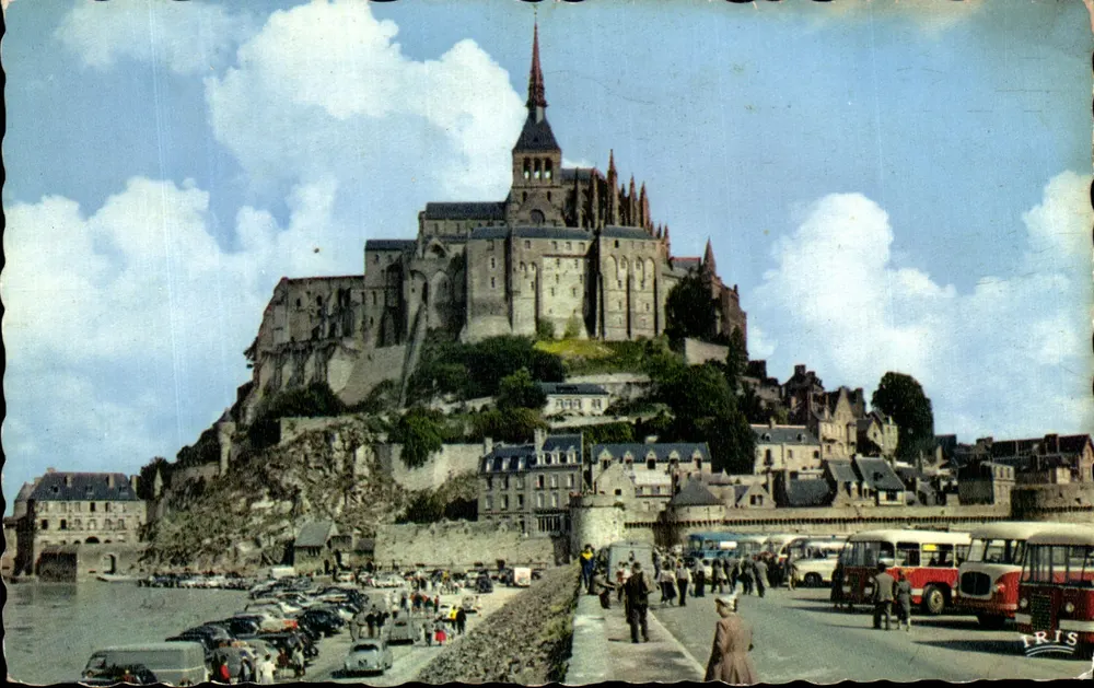 Monte Saint-Michel — Vista geral — Compagnie des Arts Photographiques, Paris - Frente