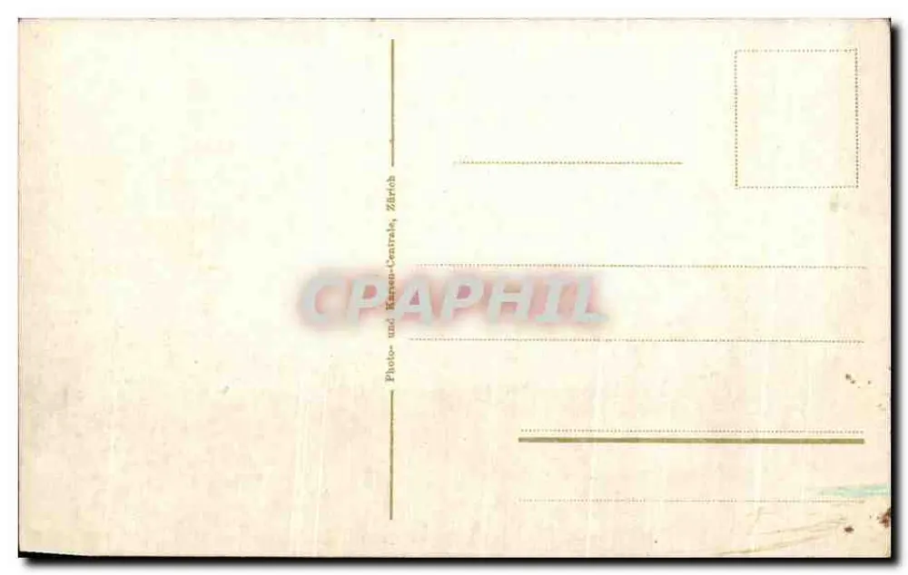 Zürich, Tonhalle — uitgever Photo- und Bären-Centrale, Zürich, nr. 161-21 - Achterkant