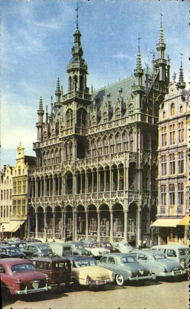 Brüssel : Grand-Platz, Königshaus — Edition J. Cornet, n°5/125 - Vorderseite