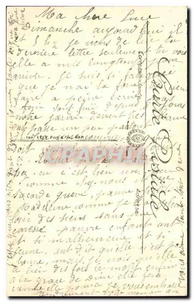 Vittel — Um Canto no Parque — LL. n°40 - Verso