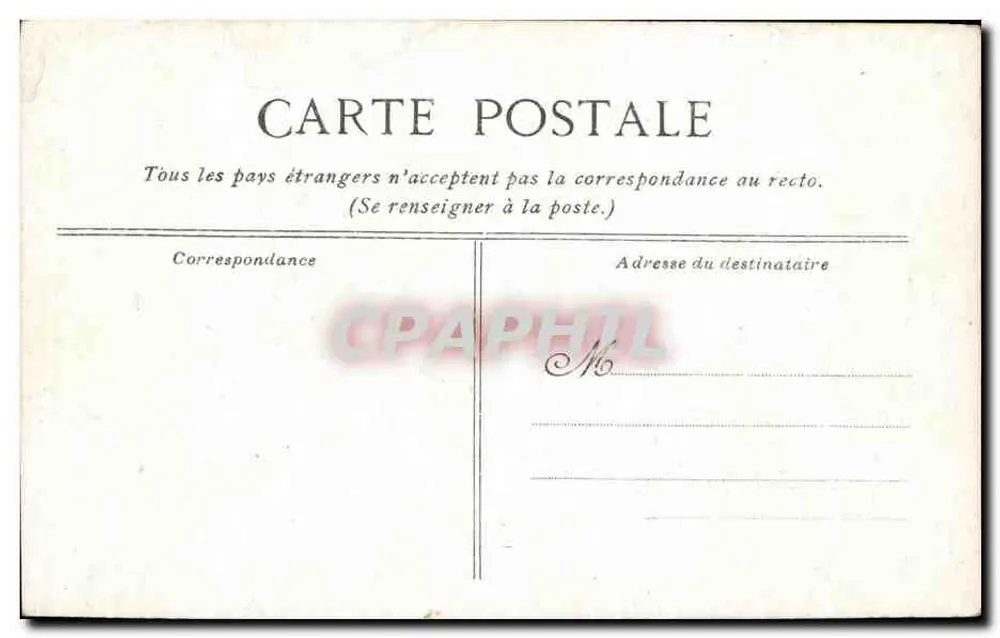 Rouen - Torre de São Luís — vista da torre gótica — editor Berger, número de série não visível - Verso