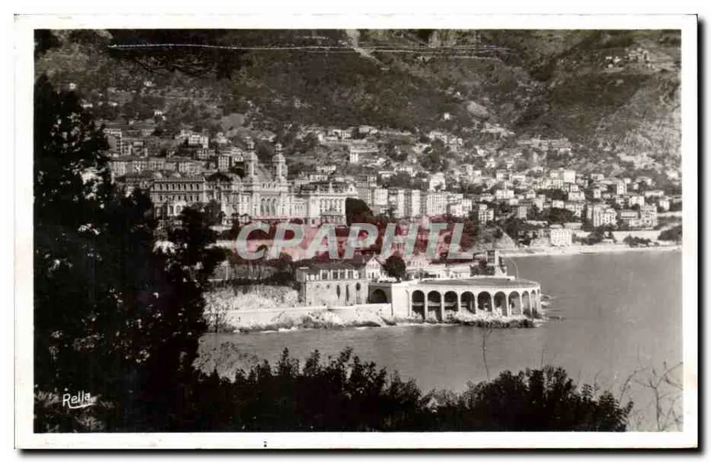 Vue dos Jardins de Mônaco — Monte-Carlo — Coleção La Côte d'Azur - Frente
