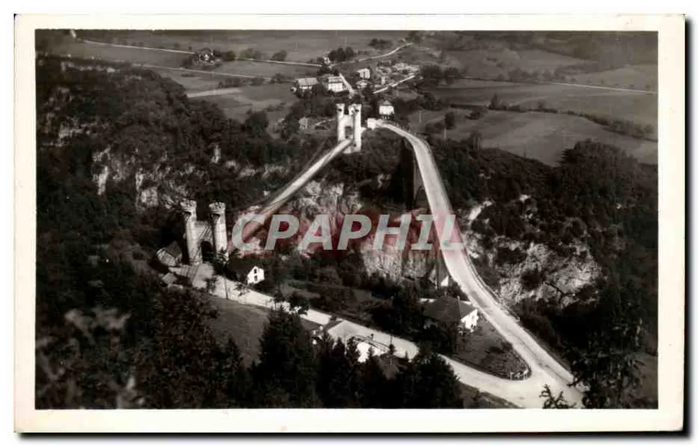 Os Pontes de la Caillou — A Saboia Pitoresca — Edição GIL, Annecy - Frente