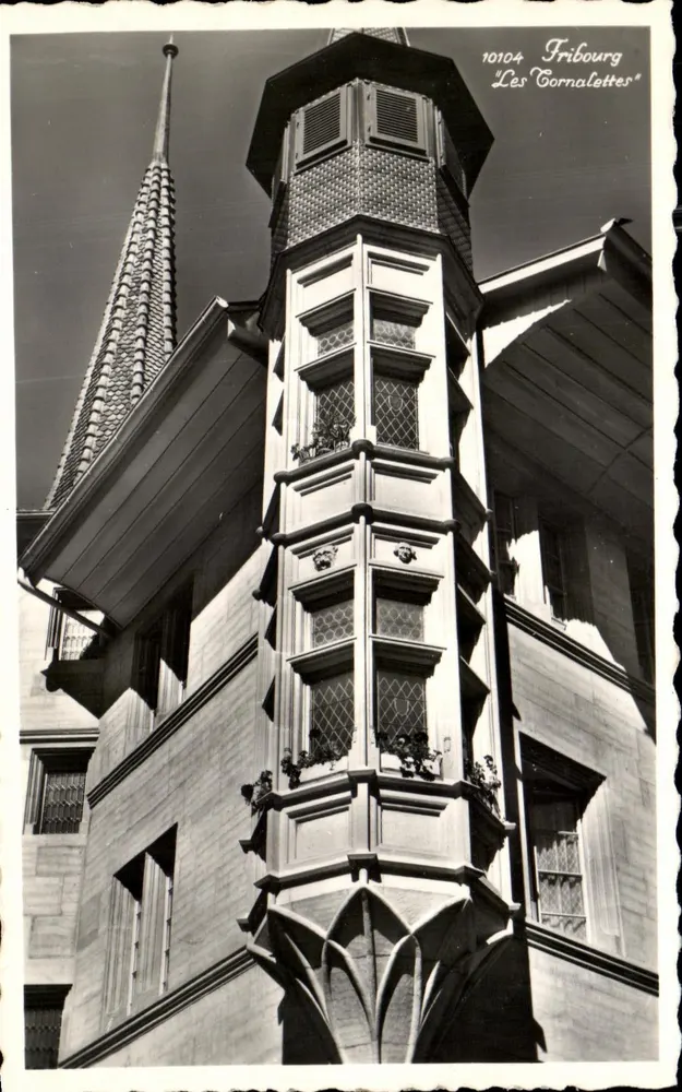 Friburgo — As Cornalettes — Edição Photo-Burochot, Lausana - Frente