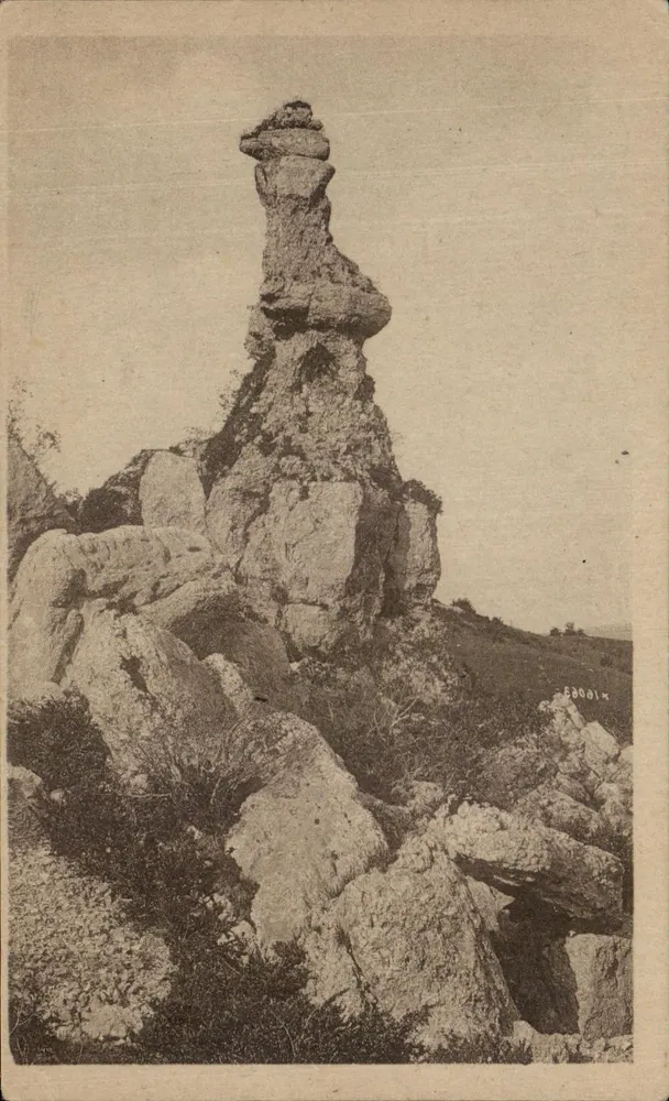 Rocher de la Commère — Sirod — Jura-Touriste - Vorderseite