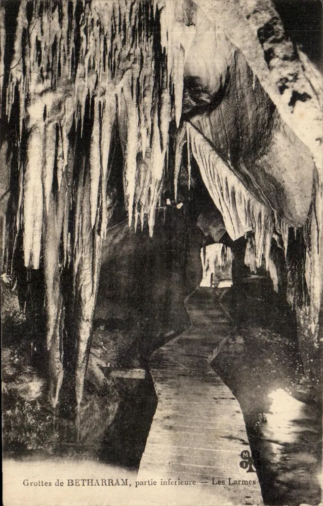 Grottes de BETHARRAM, untere Teil — Die Tränen - Vorderseite