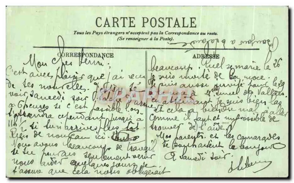 Rouen — A Catedral — O Coro — LL. — n° 173 - Verso