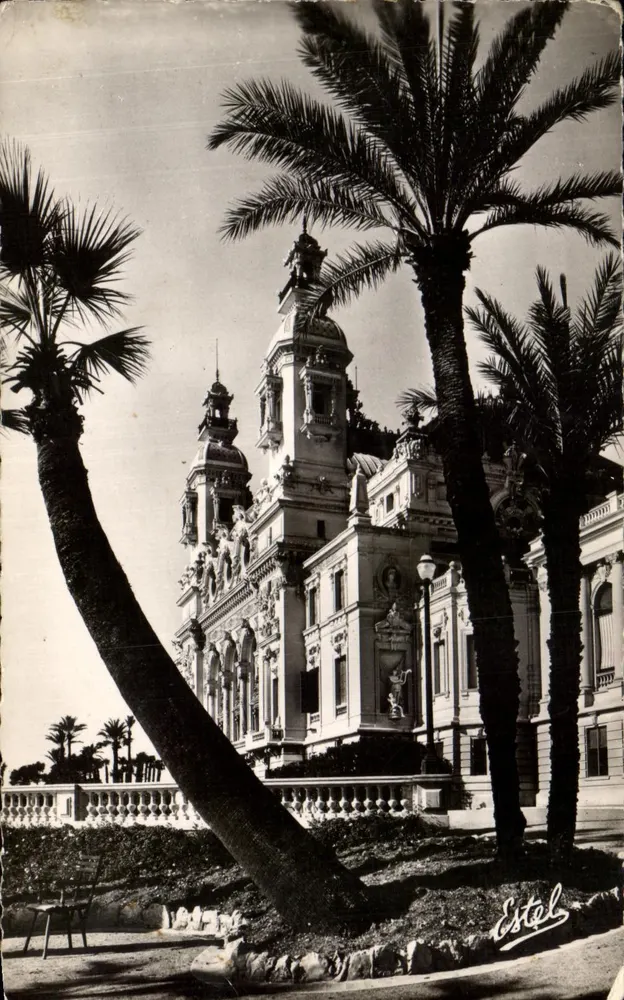 Monte-Carlo — Das Casino vom Terrassenblick — Estel - Vorderseite