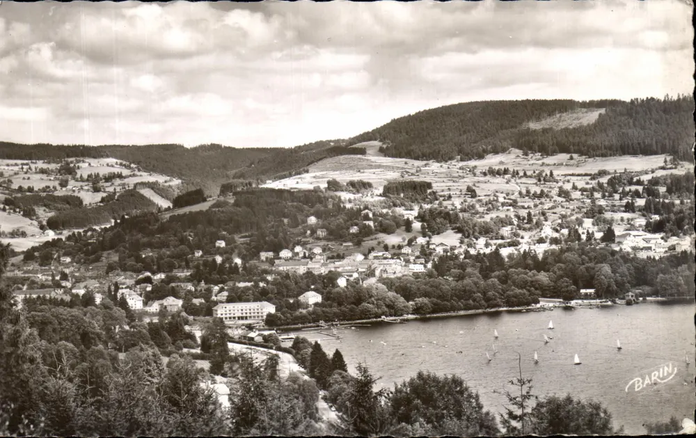 Gérardmer — Ansicht des Sees von den Xertes — Photo BARIN - Vorderseite
