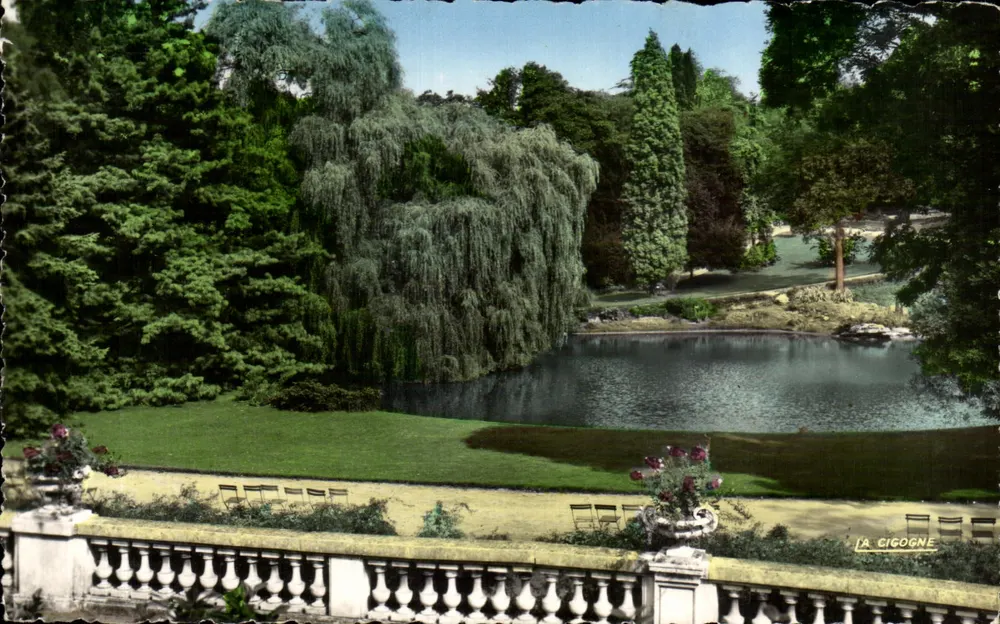 Ogród Botaniczny — Angers (Maine-et-Loire) — Wyd. « La Cigogne » - Awers