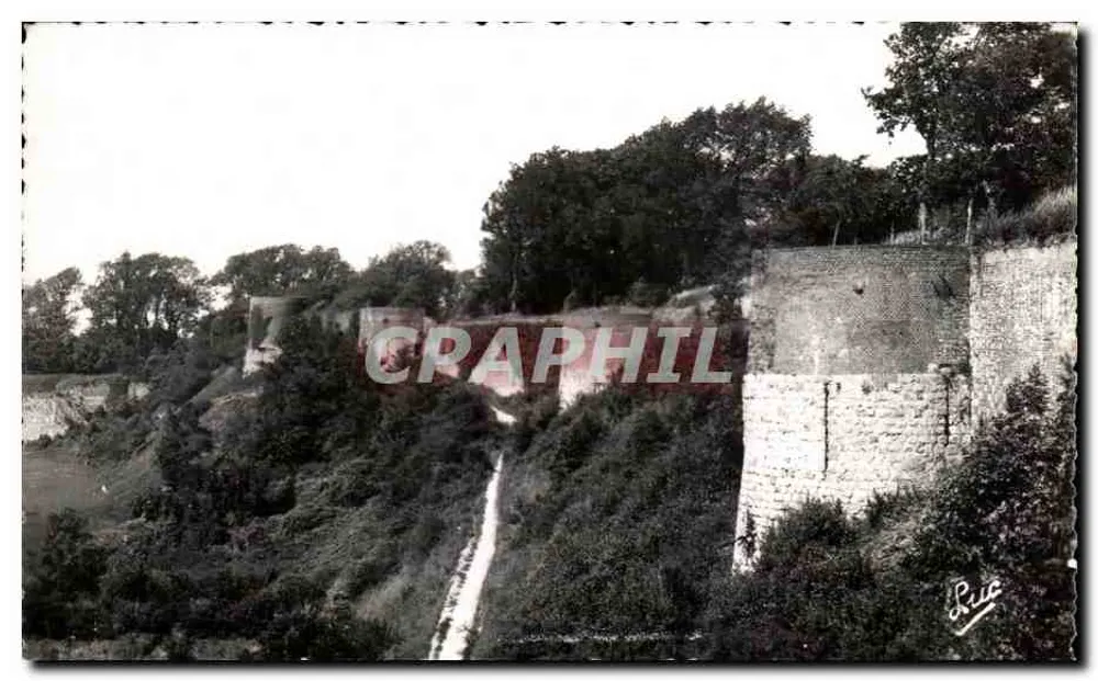 Die Mauern (Westseite) — Montreuil-sur-Mer (Pas-de-Calais) — D'ART Editions - Vorderseite