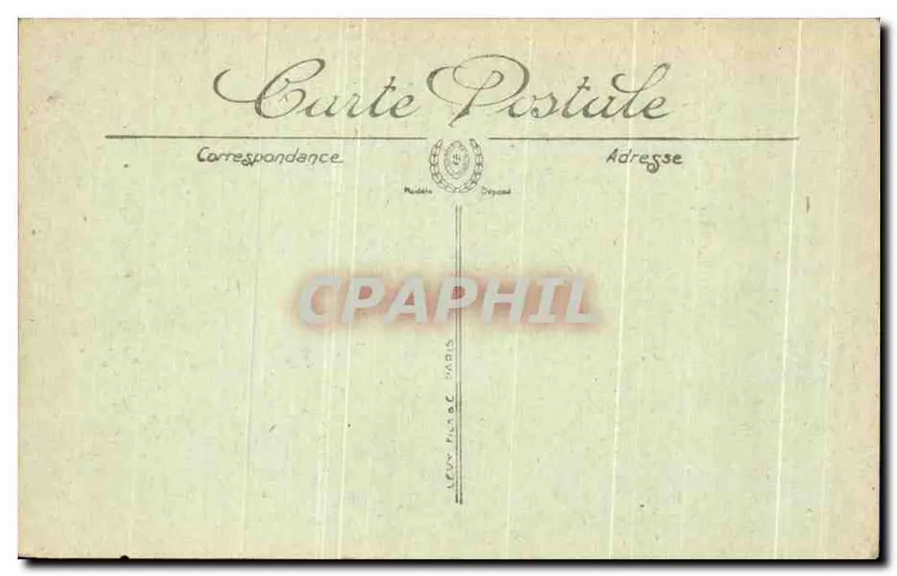 Monte-Carlo — O Palácio do Príncipe — Editor: L. Lévy, n° 249 - Verso