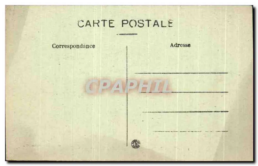 Grenoble — Nachtsicht auf die Stadt und die Alpen — C. Bafferi, Grenoble - Rückseite