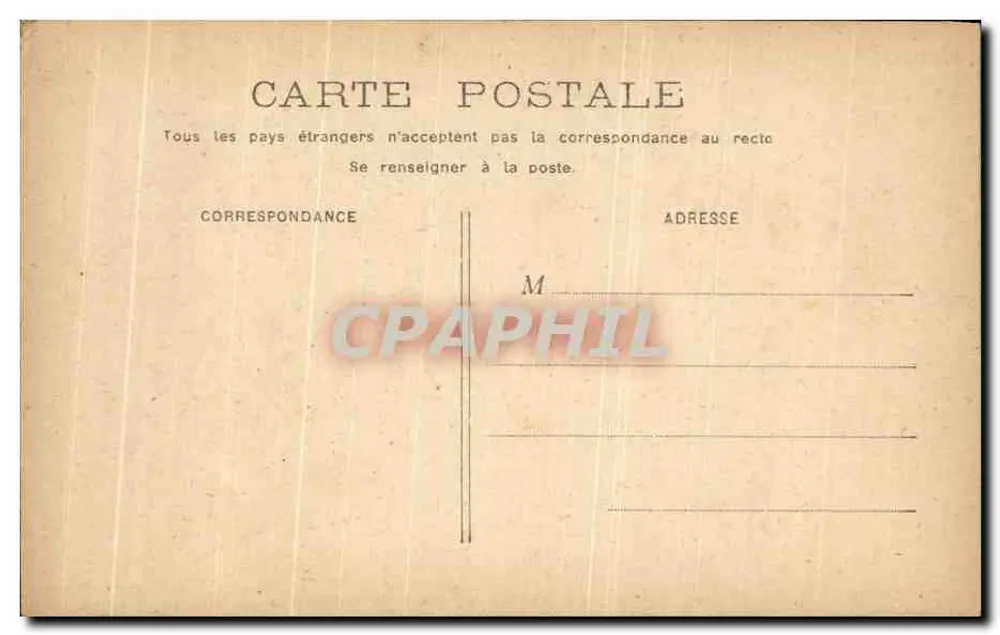 Paris - Arco do Triunfo — vista panorâmica — editor não identificado - Verso