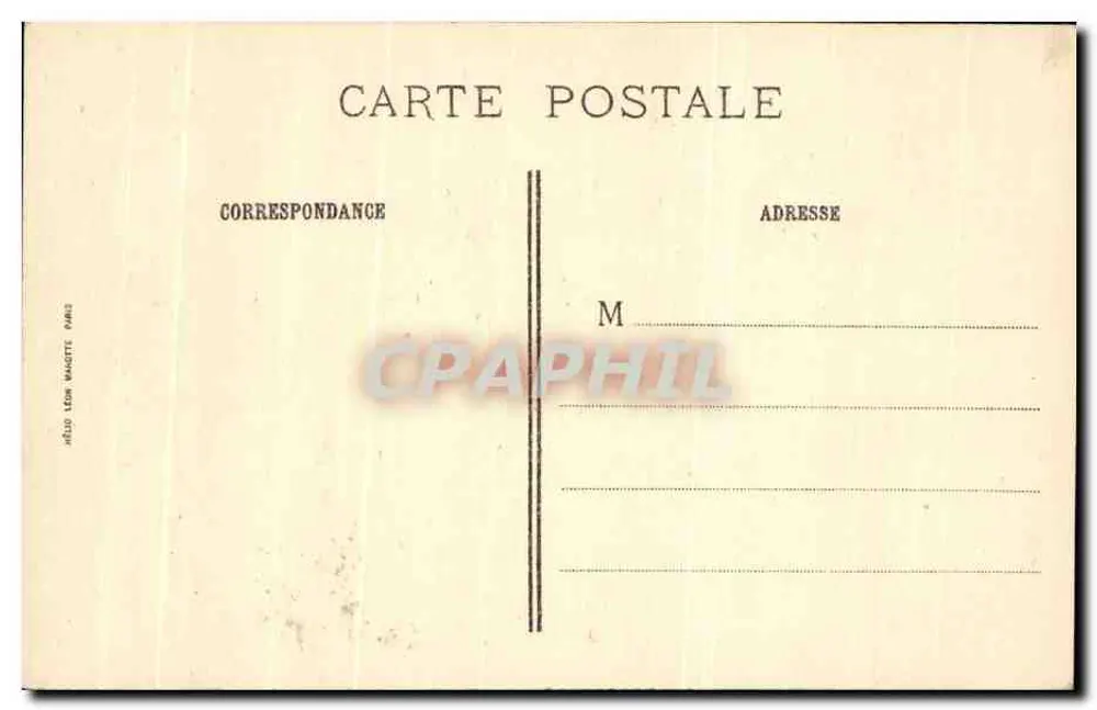 Die Leserin — Greuze — J.-E. Bulloz, Verlag, Nummer 37039 - Rückseite