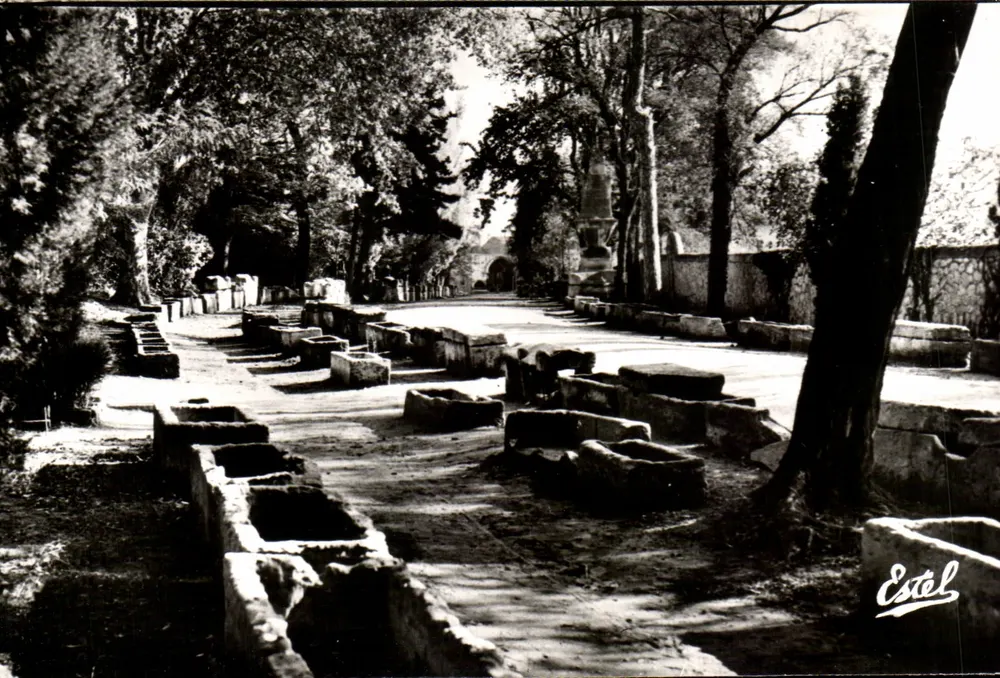 Arles — Los Alyscamps : Avenida de los Sepulcros — Estel - Anverso