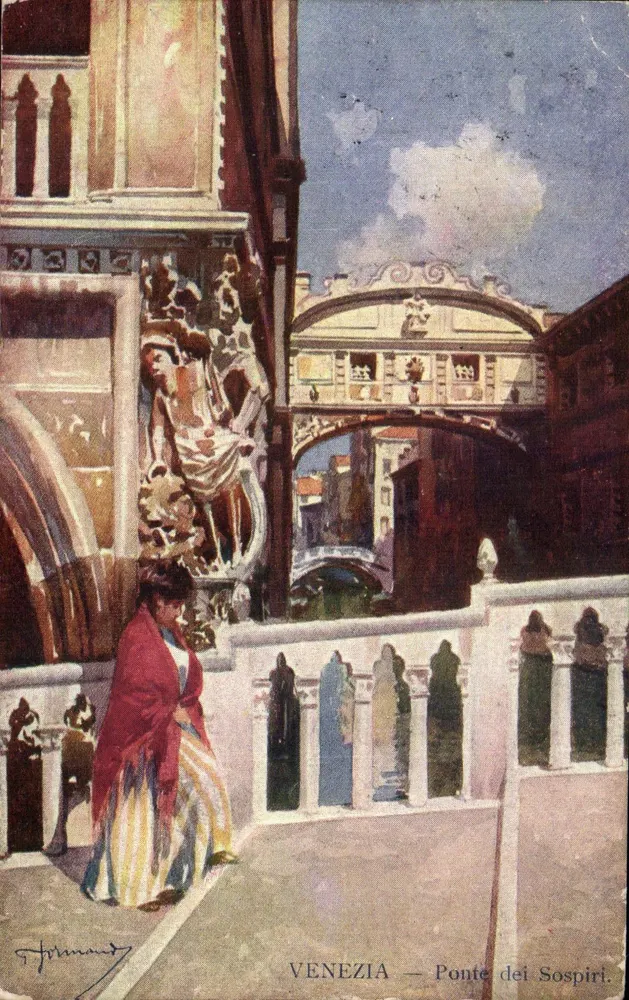 VENEZIA — Ponte dei Sospiri — Tecno Grafica Milano - Frente