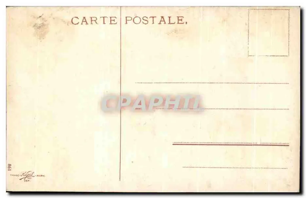 Família perto de um riacho — paisagem montanhosa — editor Trade-Nepal, n° 198 - Verso
