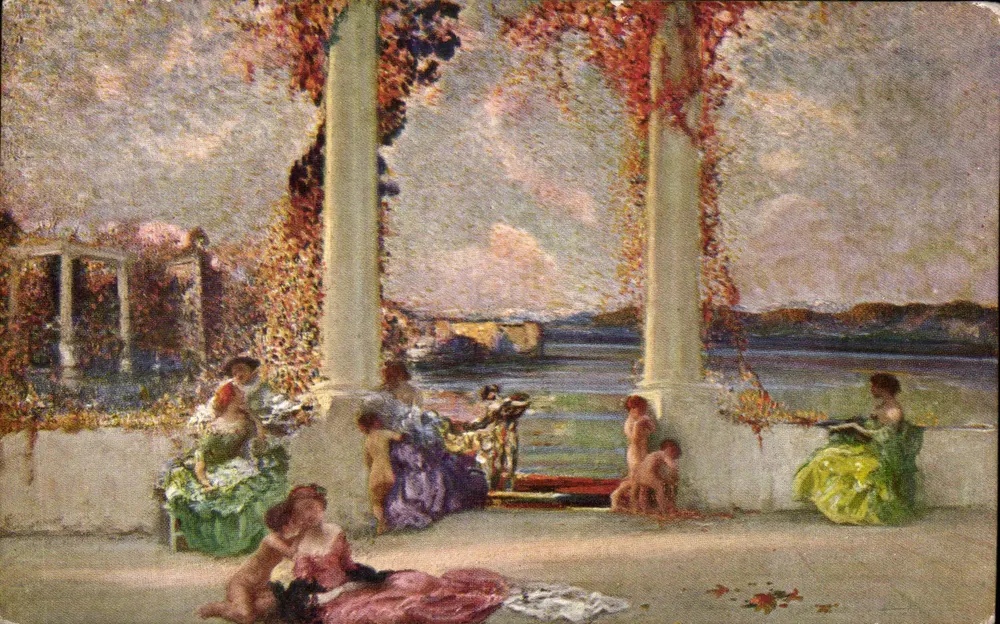 Sérénade — A. Tavernier — n° 598 - Frente