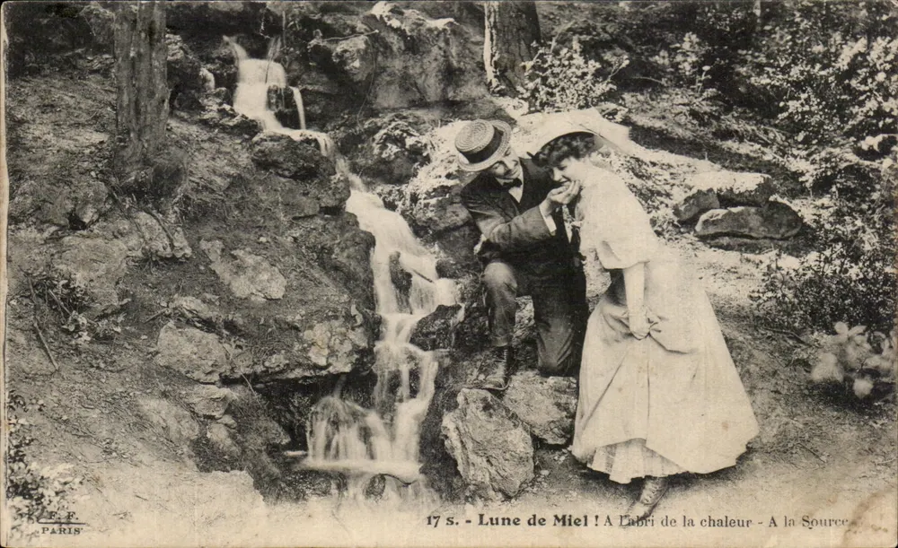 Honeymoon! Bescherming tegen de hitte - Bij de bron — E.F. PARIS, n°175 - Voorkant