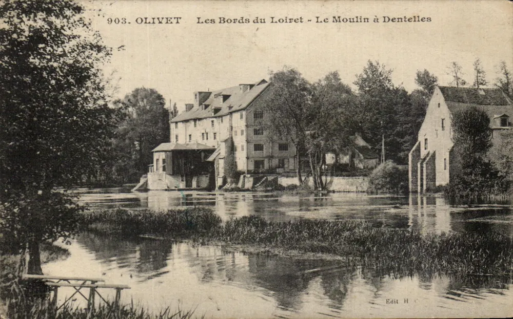 Olivet - Die Ufer des Loiret - Die Spitzenmühle - Edit H.C. - Vorderseite