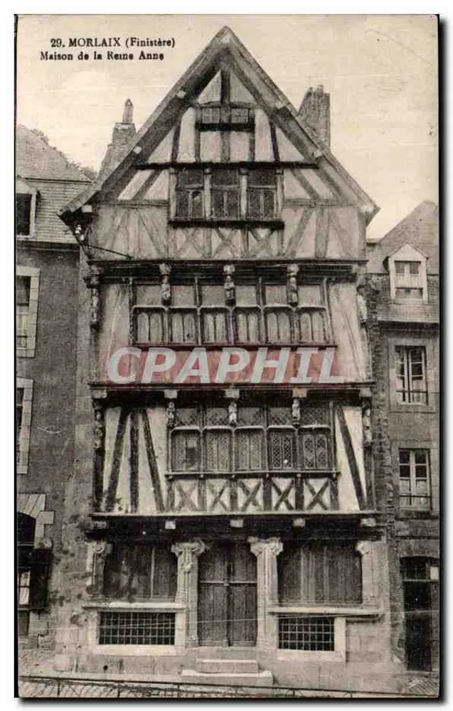 Morlaix (Finistère) — Haus der Königin Anne — unbekannter Verlag, Nr. 29 - Vorderseite