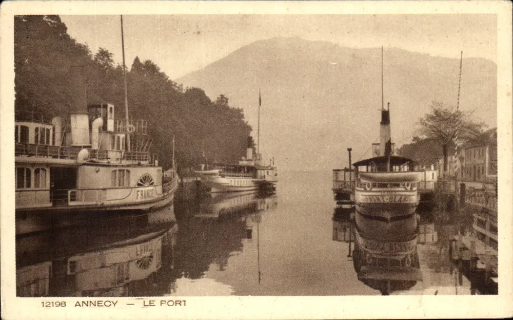 Annecy — O Porto — Braun & Cie, Imp.-Edit., Vallouise-Dornach - Frente