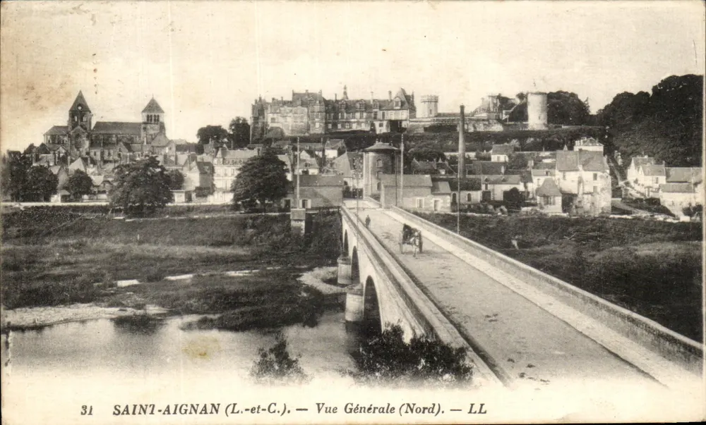 Saint-Aignan (L.-et-C.) — Vista Geral (Norte) — LL - Frente
