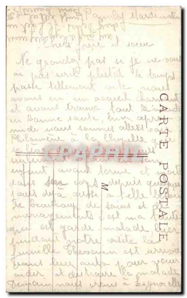 La Chapelle-Vaupelteigne — Eine Ecke des Serein — Coill. Karbouillet, Mâconnes-Laroche (Yonne) - Rückseite