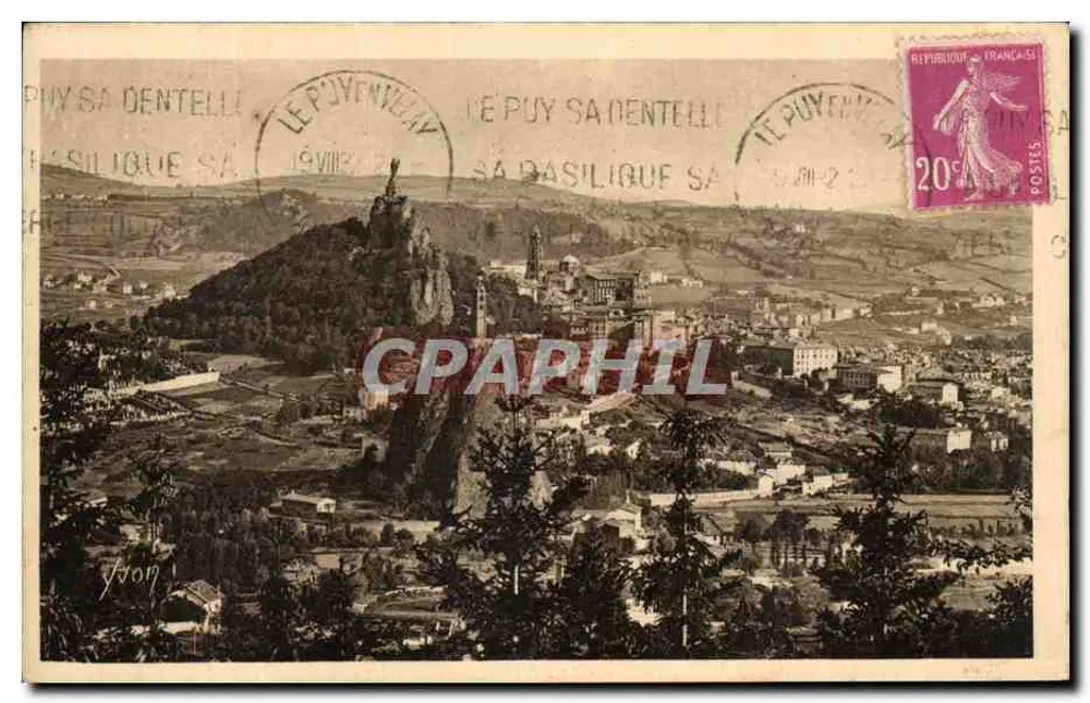 Le Puy-Saint-Étienne — Vista geral — Les Éditions d'Art YVON - Frente