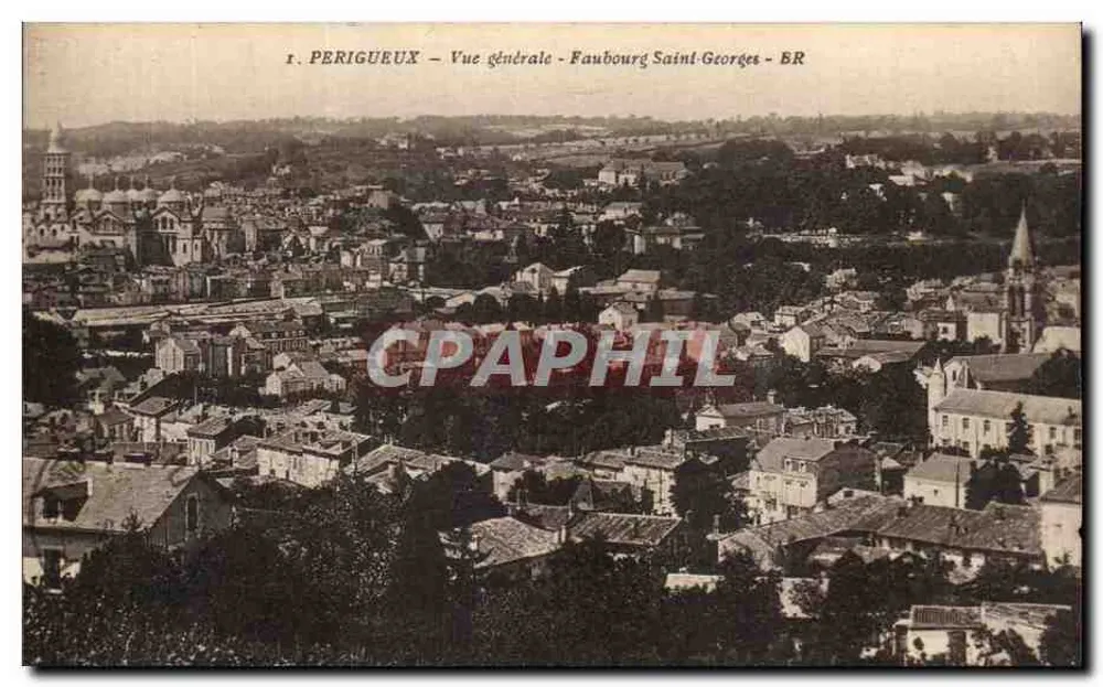 Périgueux — Visão geral — Faubourg Saint-Georges — BR - Frente