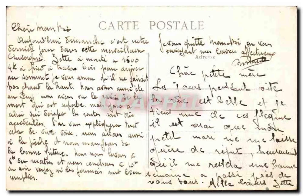 Vale da Dore — LE GOURRE-de-la-ROCHE — editor Roy-Amberl, n° 219 - Verso