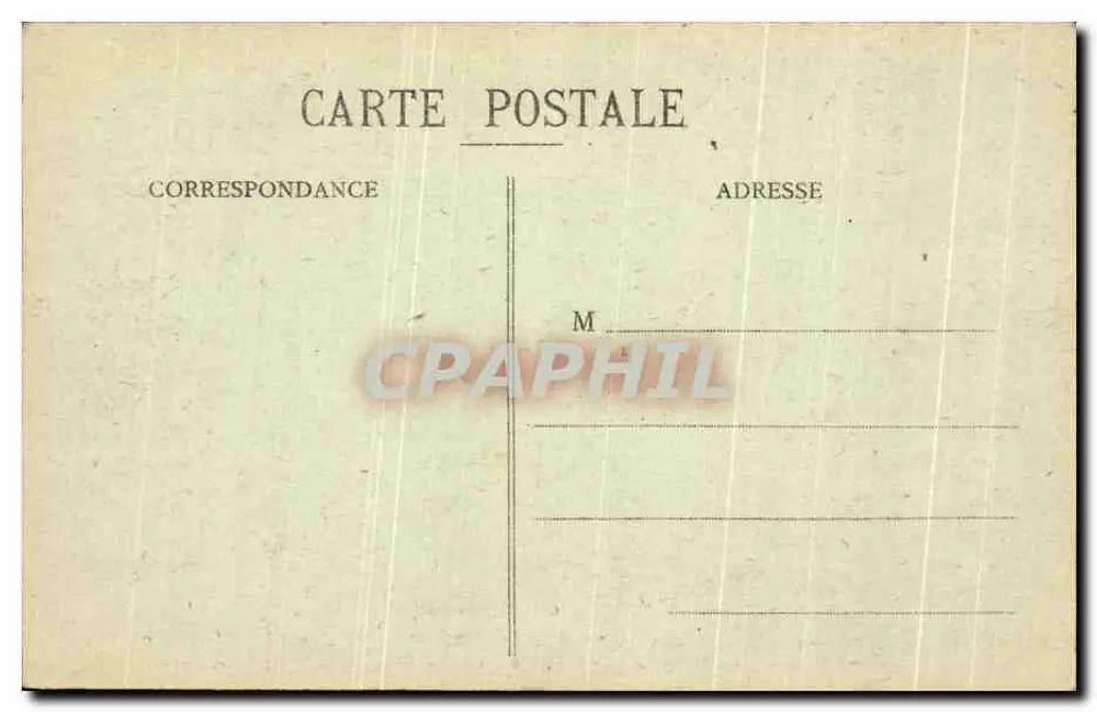 Bretagne - Um die geschlossenen Betten - Das Erwachen — Coll. E. Hamonic, St-B. - Rückseite