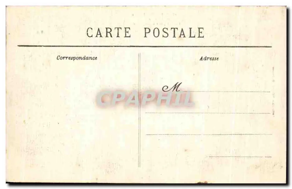 Na Bretanha — Em torno do Leito Glos — Partida para o Bannement — Coleção Villard, Quimper - Verso