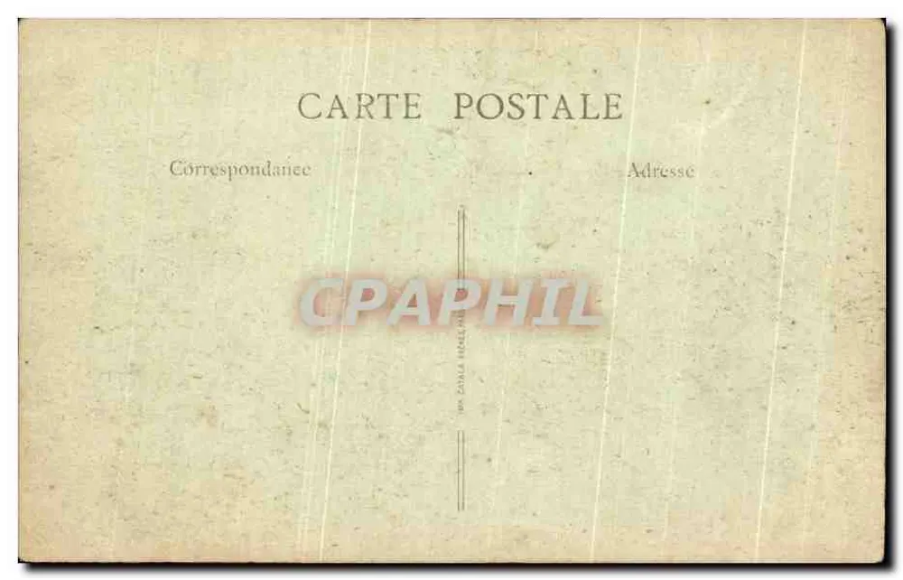 Orléans - Rue de la République — hoekbeeld met het Grand Café de la Rotonde en de bakkerij Cour Nostalgie — onbekende uitgever, serie-nummer 819 - Achterkant