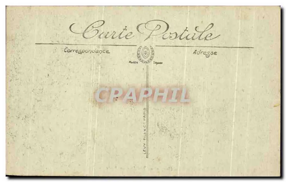 Versailles — Bassin do Dragão — LL. — n° 174 - Verso