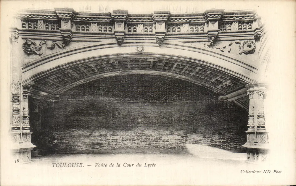 Toulouse — volta della Corte del Liceo — Collections ND Phot n°36 - Recto