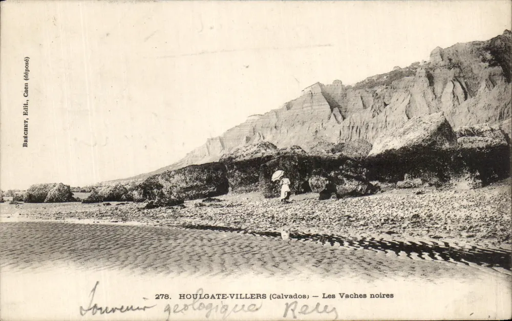 Houlgate-Villers (Calvados) — Les Vaches noires — Béthancourt, Verlag, Caen (deposited) n°278 - Vorderseite