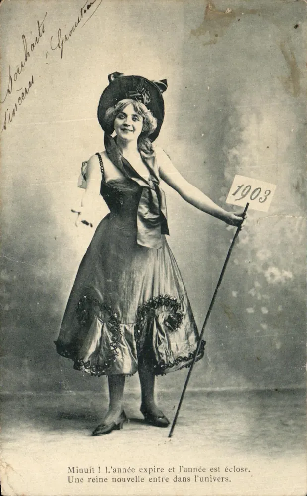 Féérie de minuit — Neue Königin — Phototypie Royer et Cie, Nancy - Vorderseite