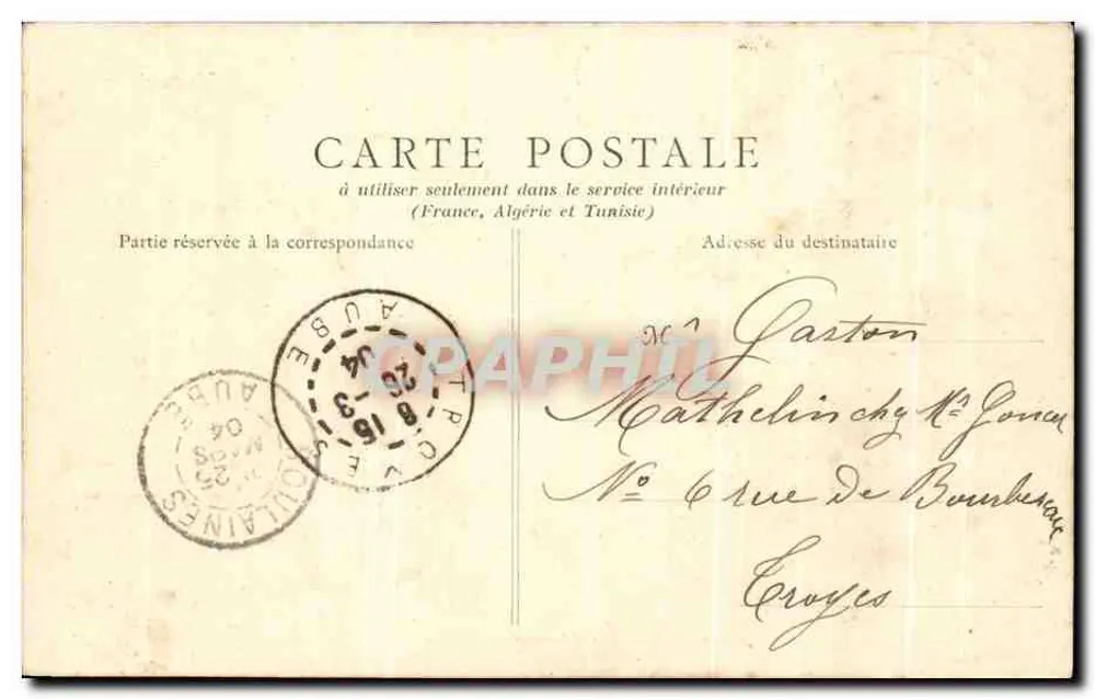Versailles — Parc — Temple do Amor — B. R., Paris - Verso