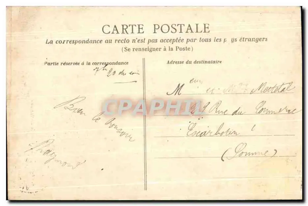 Fougères — L'entrée du Château — Éditeur G.B. - Reverso