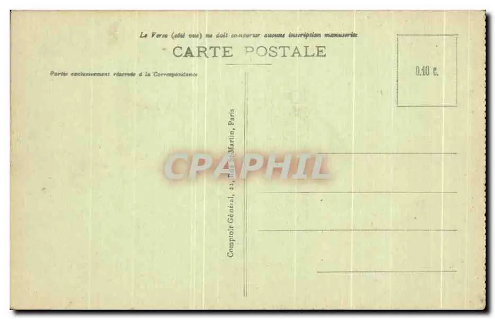 SOUAIN - Antica Chiesa di Souain — Edizione Plomion, cartoleria, Suippes, n° 372 - Verso