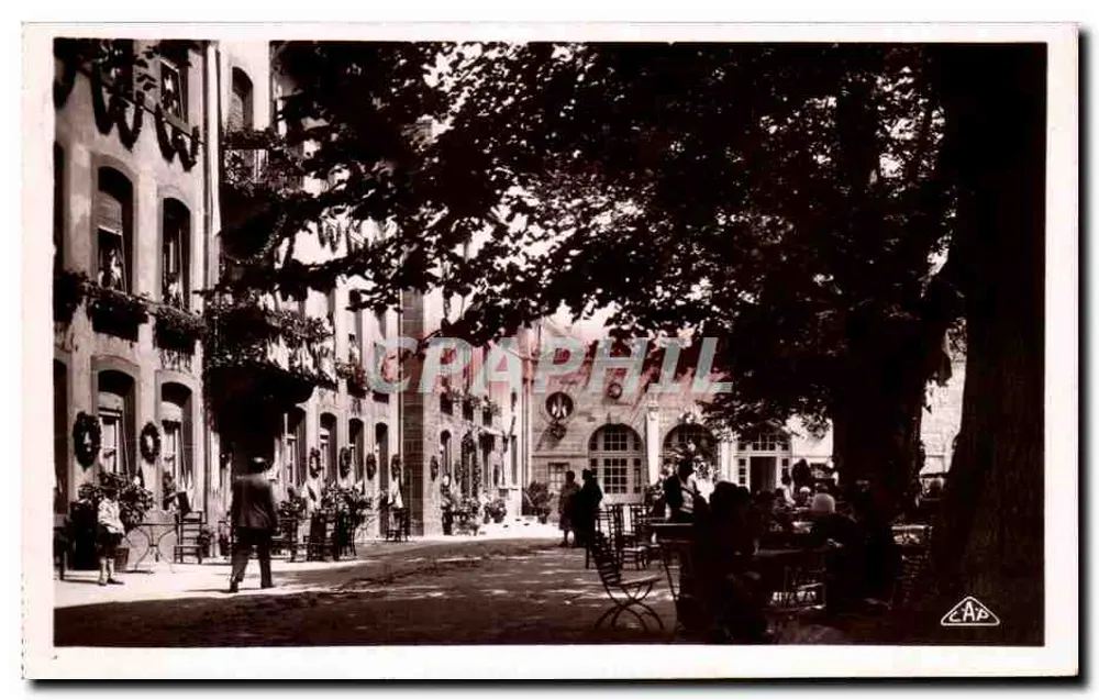 Monte Ste Odile — A Grande Cour — Editor A. P. Strasbourg - Frente