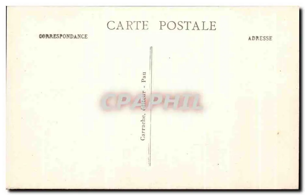 Eaux-Bonnes — Vista sobre a Vale de Laruns — C.C. 66 - Verso
