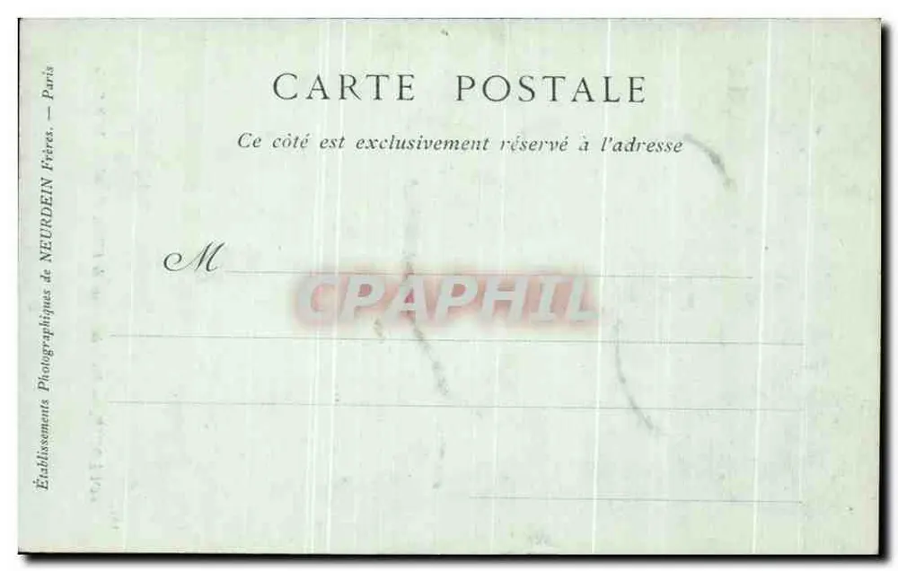 Toulouse — Innere Tür des Hôtel d'Assézat, 16. Jahrhundert — Sammlung ND Phot - Rückseite