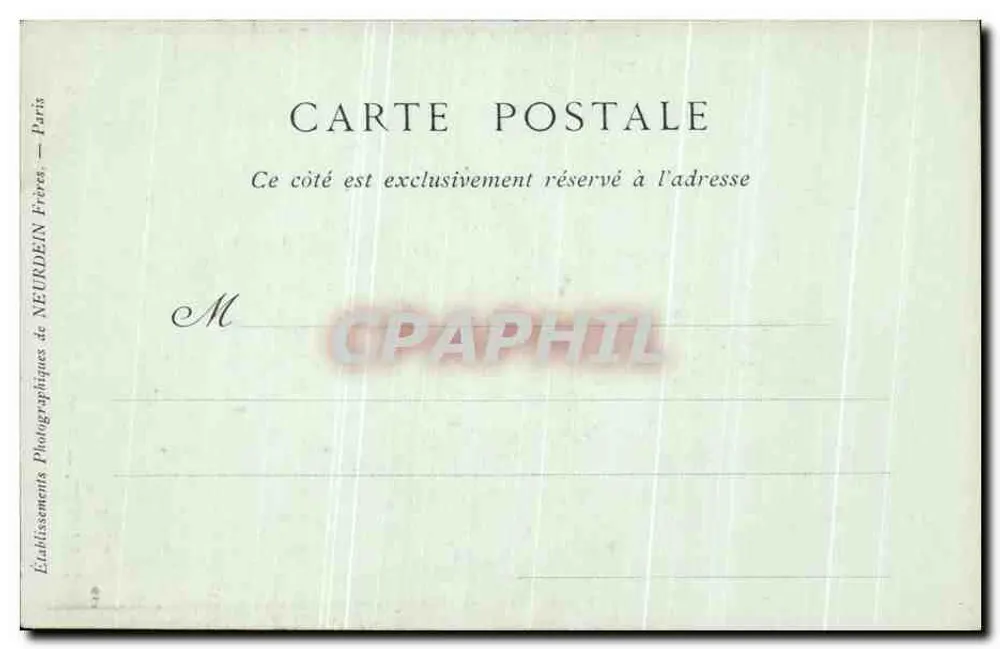 Toulouse — Eingang zum Hôtel d'Assézat, Ende des 16. Jahrhunderts — Collections ND Phot - Rückseite