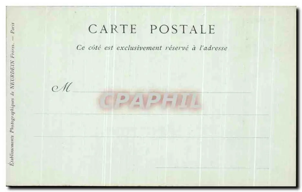 Toulouse — Portal der Kirche Dalbade, 16. Jahrhundert — Sammlung ND Phot - Rückseite