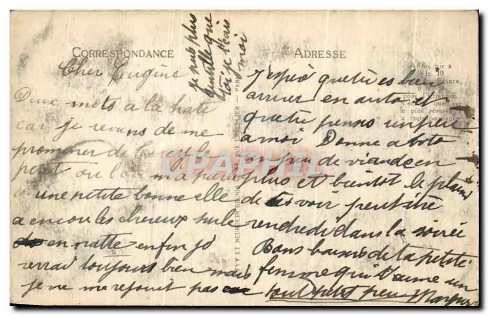 Le Tréport - Le Scale delle Scogliere — LL, n°27 - Verso