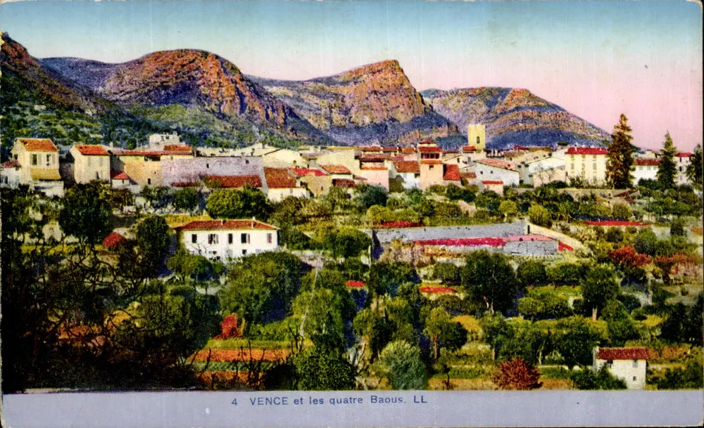 Vence e os quatro Baous — LL — n°4 - Frente